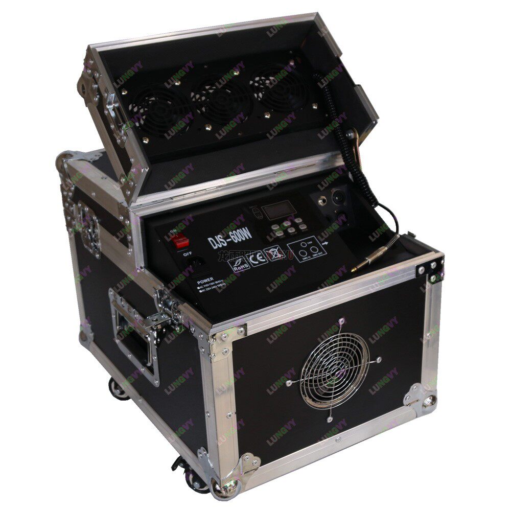 舞台灯光烟雾机婚庆薄雾机600w双雾机光束激光灯雾机油性效果器(舞台)