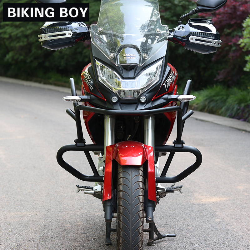 适配新大洲本田cbf190x包围保险杠摩托车防摔杠国战鹰摩托车保险杠