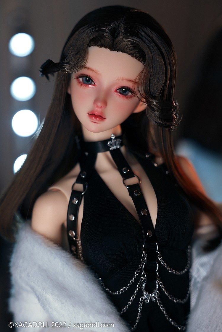 bjd娃娃全套靴子皮草人形sd御姐xaga三分bjd
