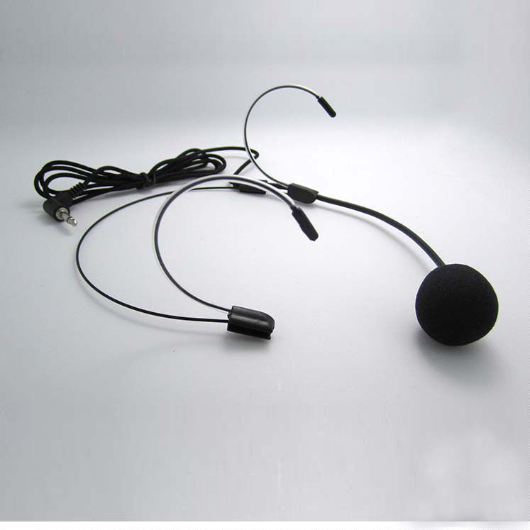 新在线小蜜蜂扩音器耳麦话筒头戴式教师专用麦克风舞台假唱用道具