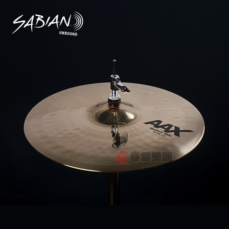 sabian沙滨aaxmediumhatsbr14英寸踩镲片亮面21402xc镲片