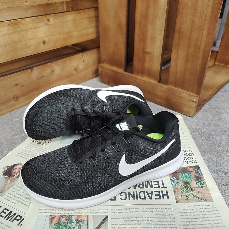 nike耐克正品新款free赤足飞线女子轻便缓震跑步鞋