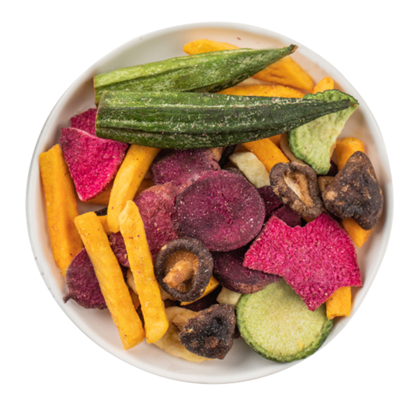果蔬脆片综合干果油炸水果零食混合秋葵脆即蔬果干