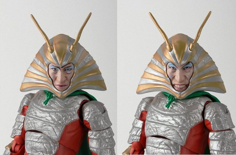 热血玩具模型手办假面骑士昭和shf怪人修卡手办