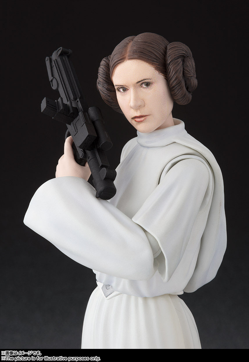 可动人偶 热血玩具模型手办 shf 莱娅公主 leia 莉亚 星球大战 - 痕风