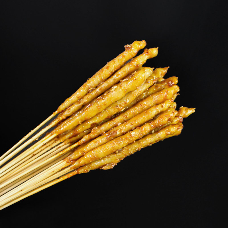 郑大网红面筋铁板手工烧烤小串油炸10把300串面筋制品