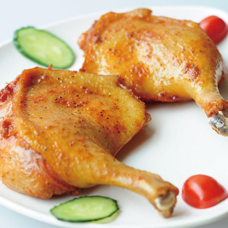 瑞发德秘制全腿整箱全熟大鸡腿卤香风味烤炸微波约180克*13个*4袋