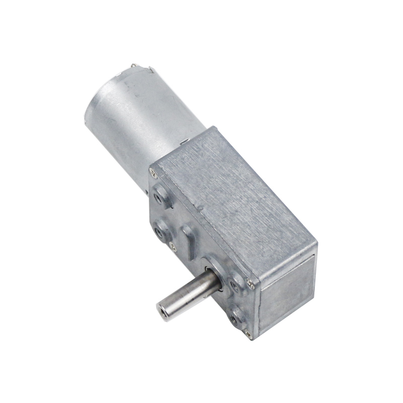 12v自锁蜗杆蜗轮齿轮金属扭矩电机减速直流电机