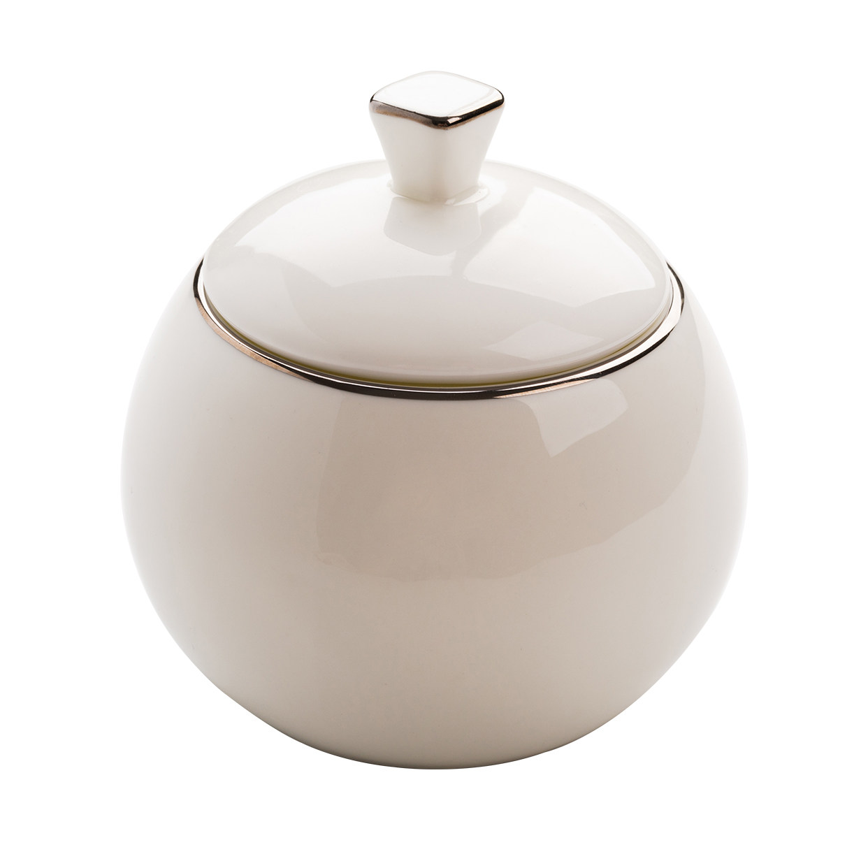 陶瓷方糖糖缸创意欧式骨瓷咖啡糖罐带盖装白糖罐子储物罐定制logo