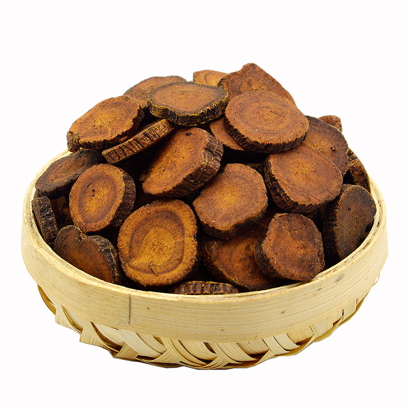 翊圆堂中药材500g白蜜炒制炙甘草片级大制甘草新货