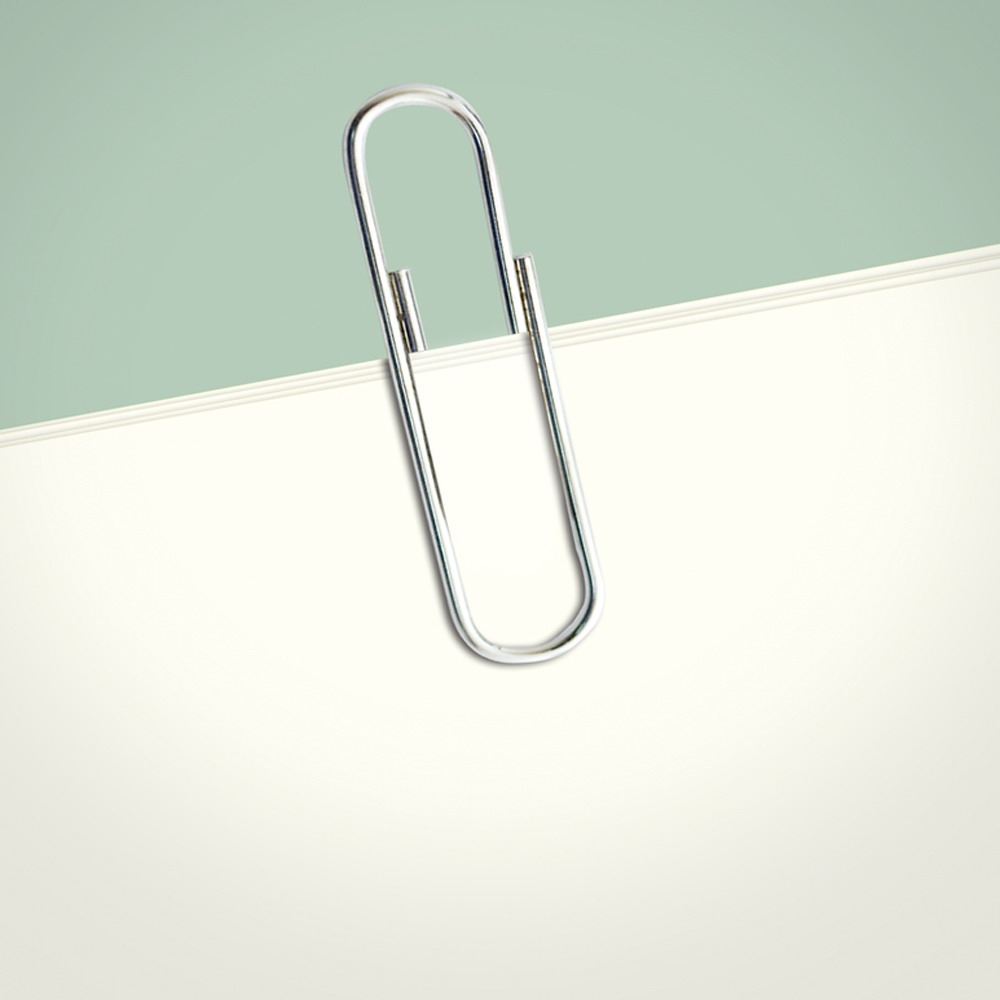 得力0018回形针别针电镀表层光亮财务用品29mm别针