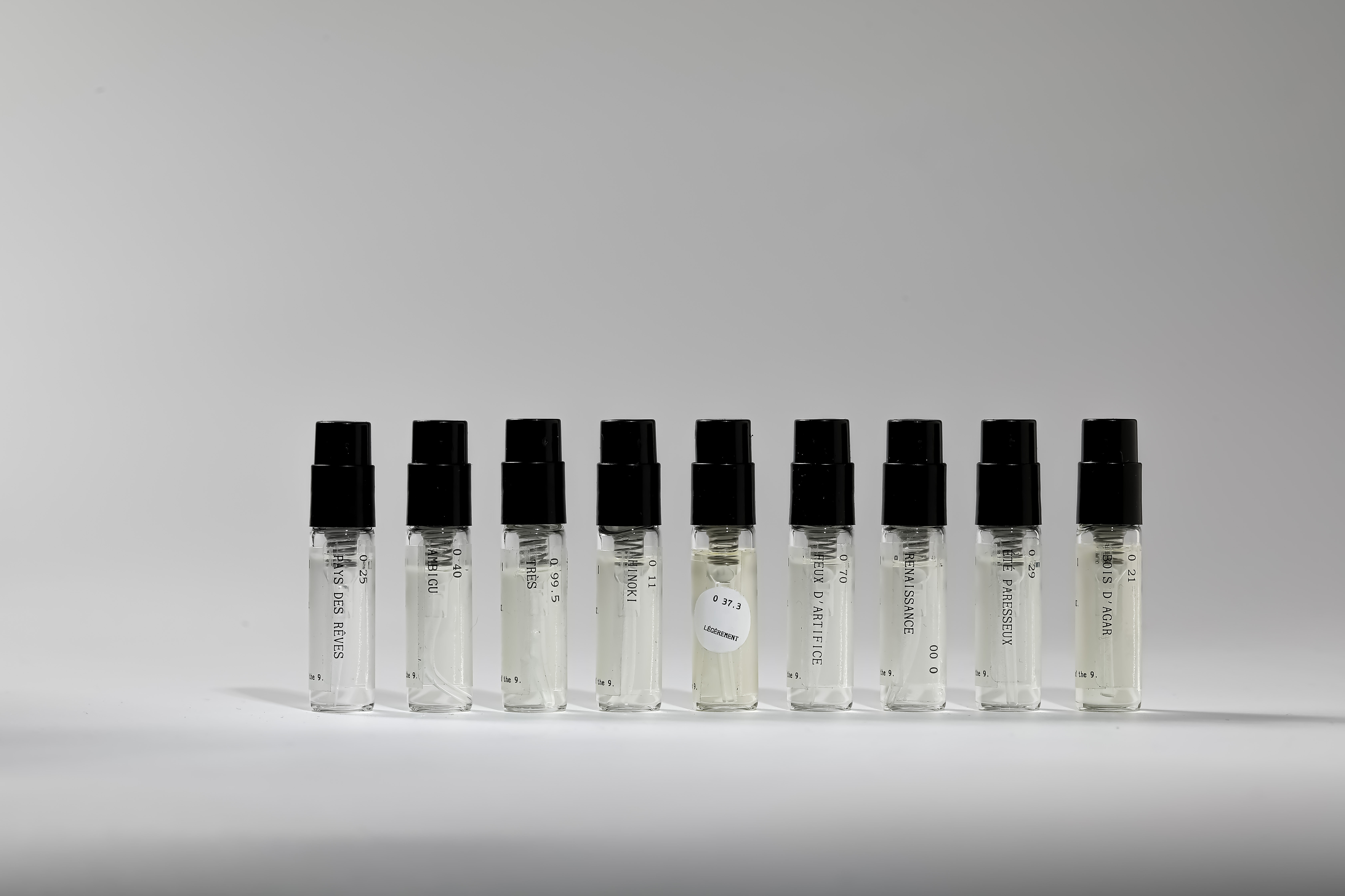 demibai香水9款中性香型小样礼盒discoveryset香水