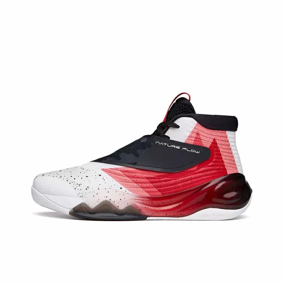 安踏kt6运动鞋高帮耐磨减震实战战靴球鞋汤普森篮球鞋