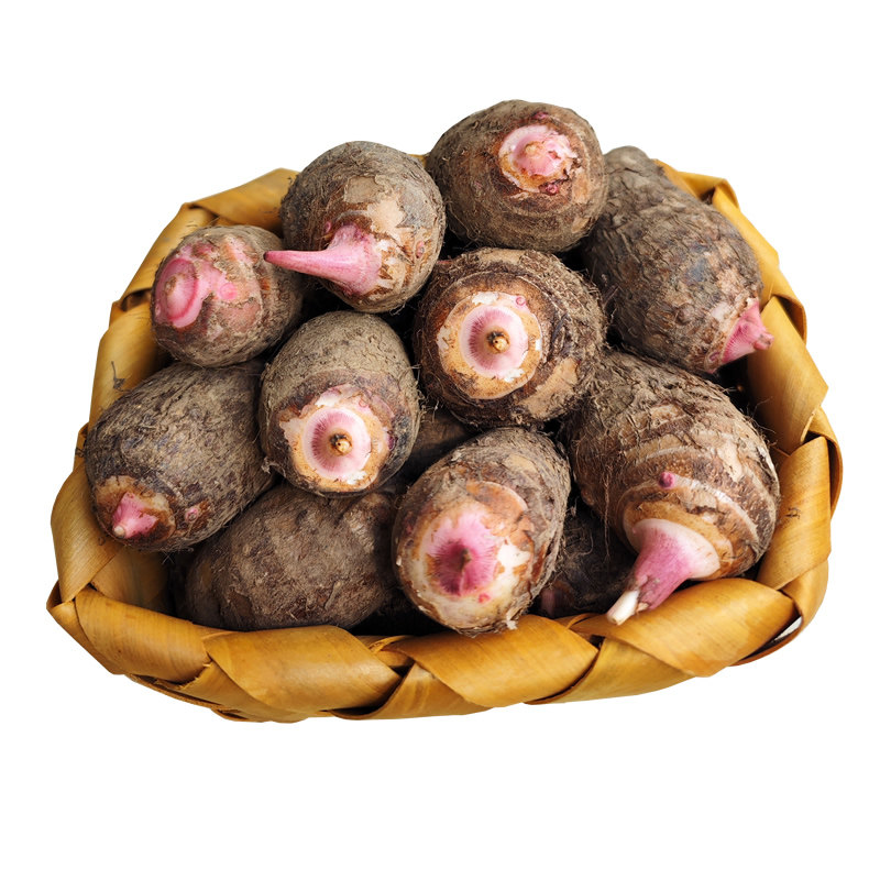 芋头2022年广西新鲜小芋头红芽毛芋现挖小香芋粉糯芋头