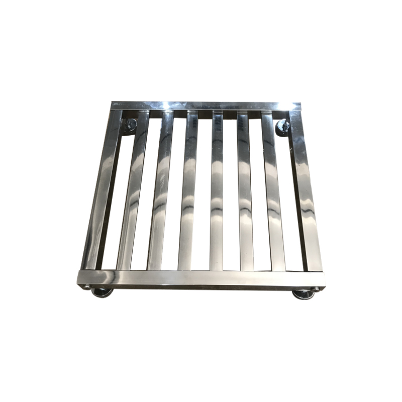 不锈钢置物架移动花架带轮电磁炉煤气罐支架厨房置物架