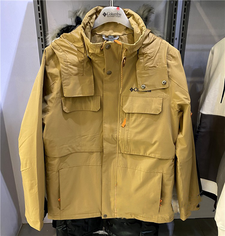 4折起特价Columbia哥伦比亚户外冲锋衣男21秋冬可内胆外套XE1486