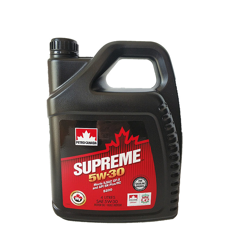 加拿大进口进口机机油枫叶速弘5w30合成sn四季汽机油