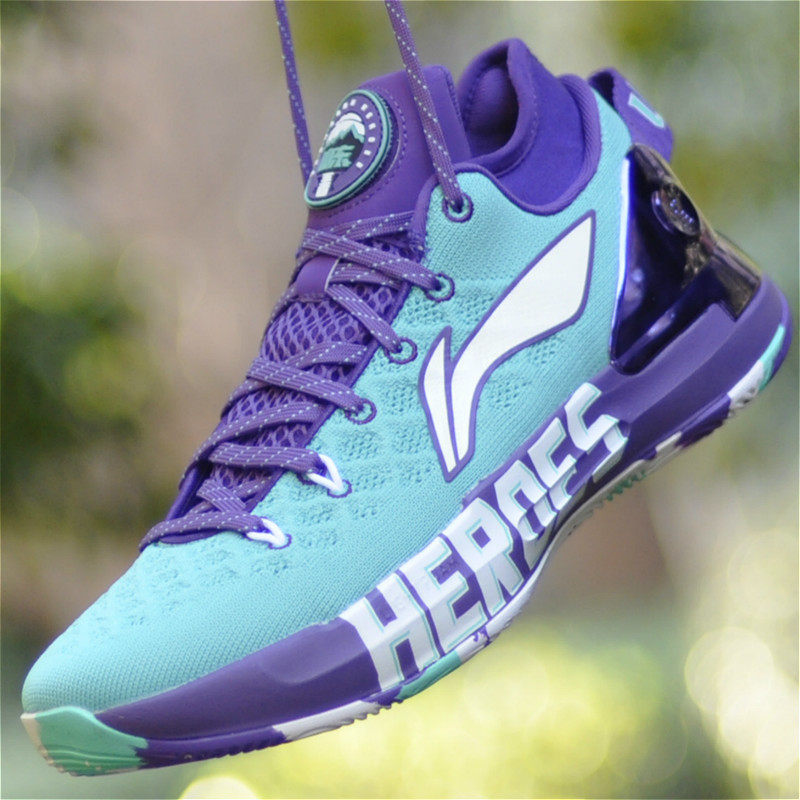 李宁驭帅13代cba赞助版低帮山东西王队深圳篮球鞋