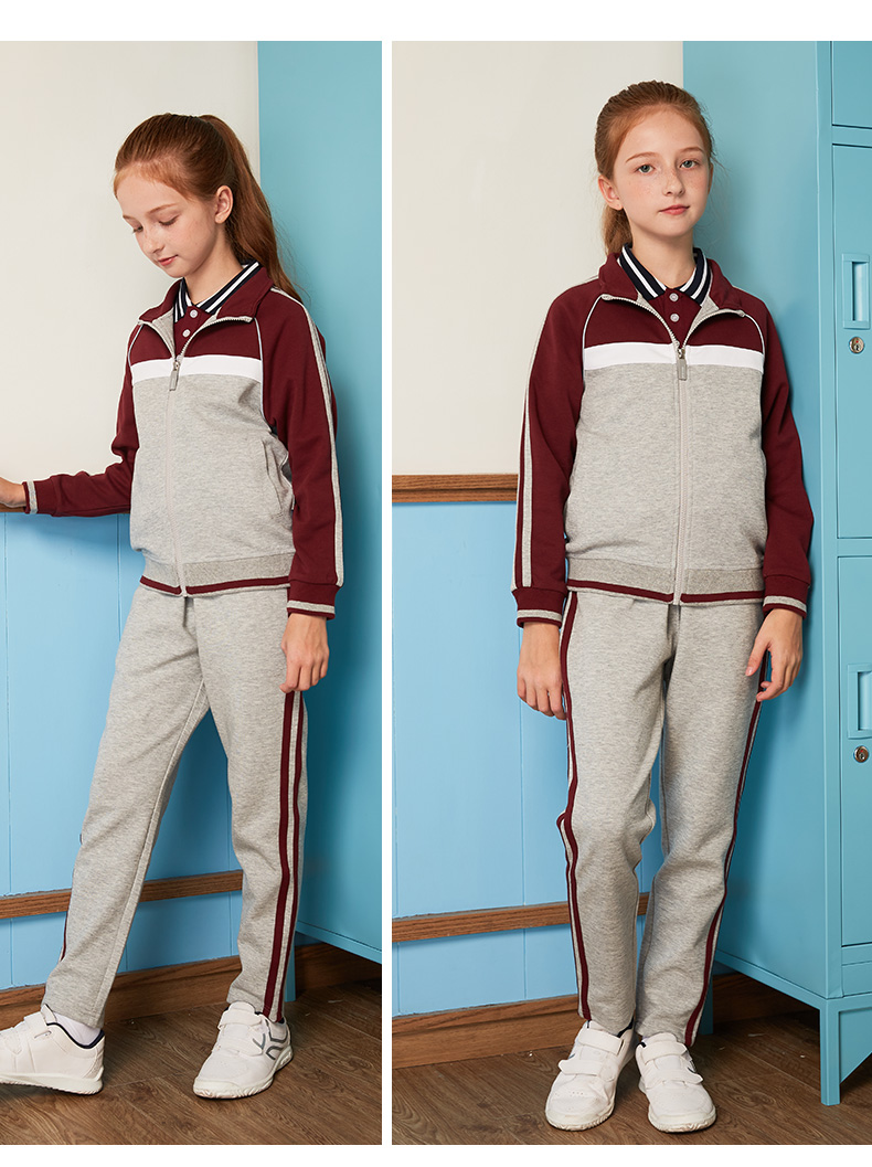 伊顿纪德小学生校服儿童运动服休闲套装男女女童卫衣套装