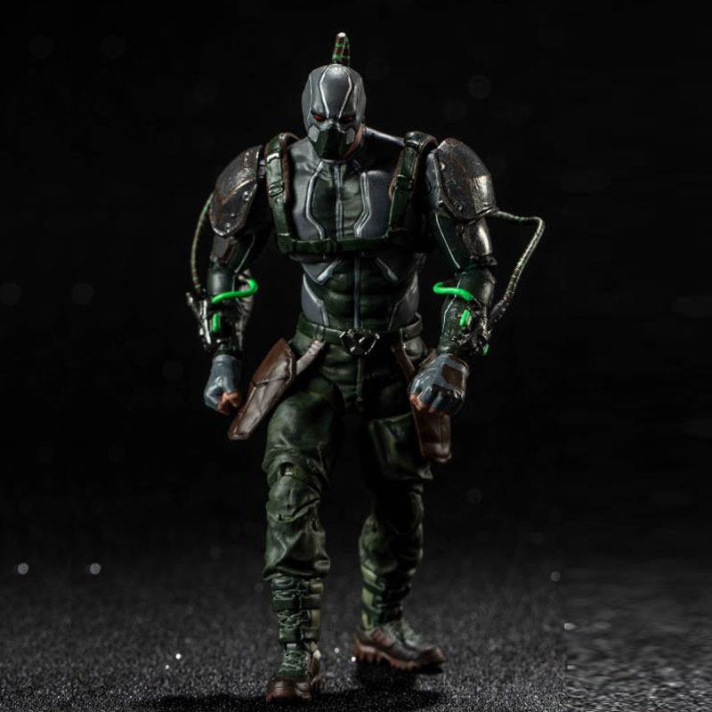 现货正版hiya不义联盟贝恩375寸可动人偶手办手办