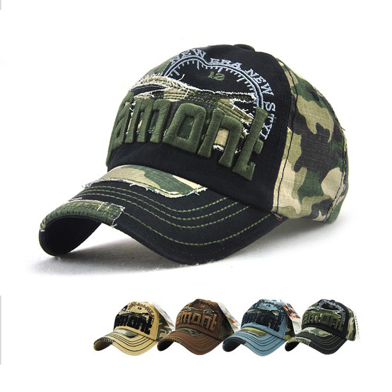 军迷迷彩军帽帽子户外特种兵战术美国作训帽做军迷帽