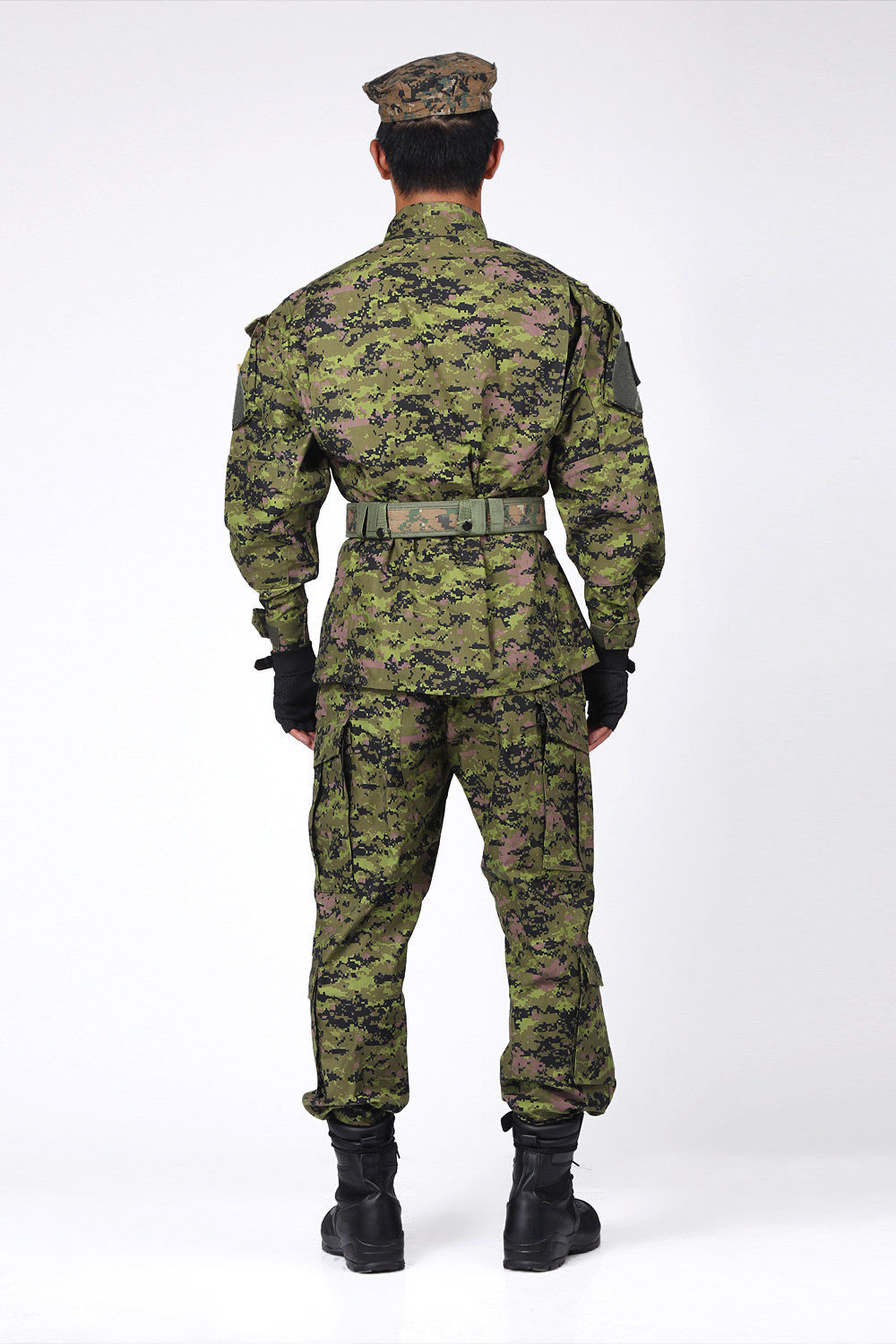 夏季美国大兵数码迷彩套服军迷户外cs作训作训外套