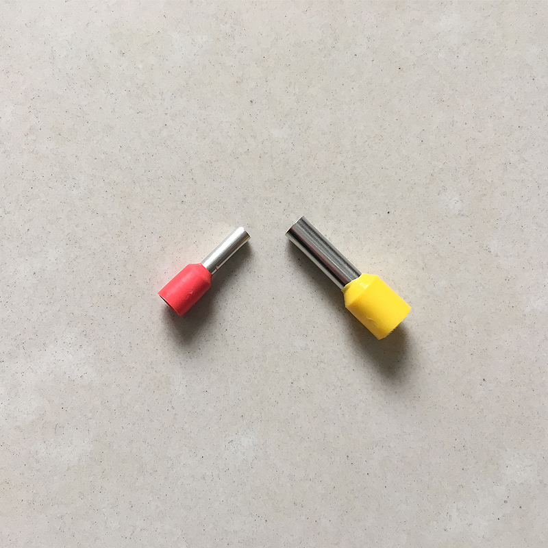 铜鼻子针形管形插针线耳16平方e16-12线鼻子冷压接线端一包500个