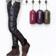 Ms. waist pants down thick winter outer wear thin large size fashion straight white duck trousers warm couple Ms. waist pants down thick winter outer wear thin large size fashion straight white duck trousers warm couple