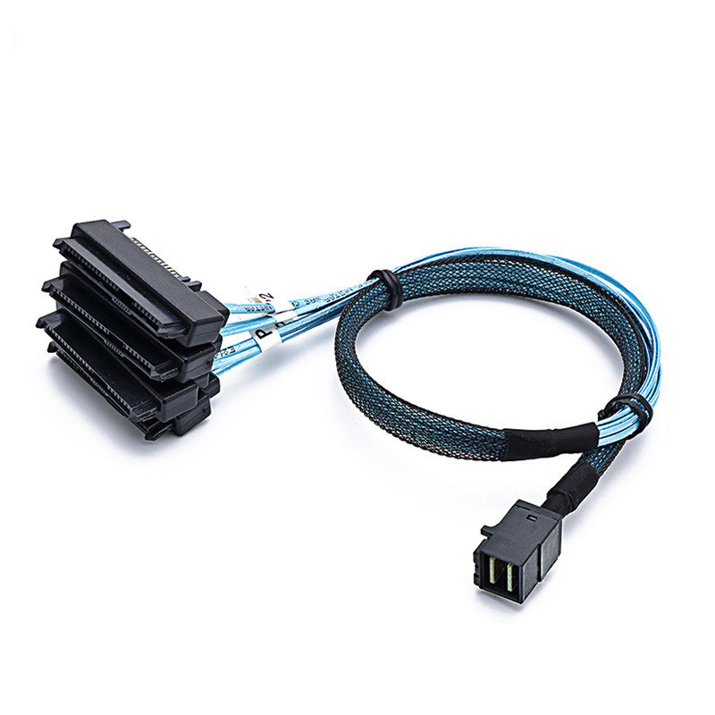 12gb硬盘raid一分sas8482sff-8643minisas数据线连接线