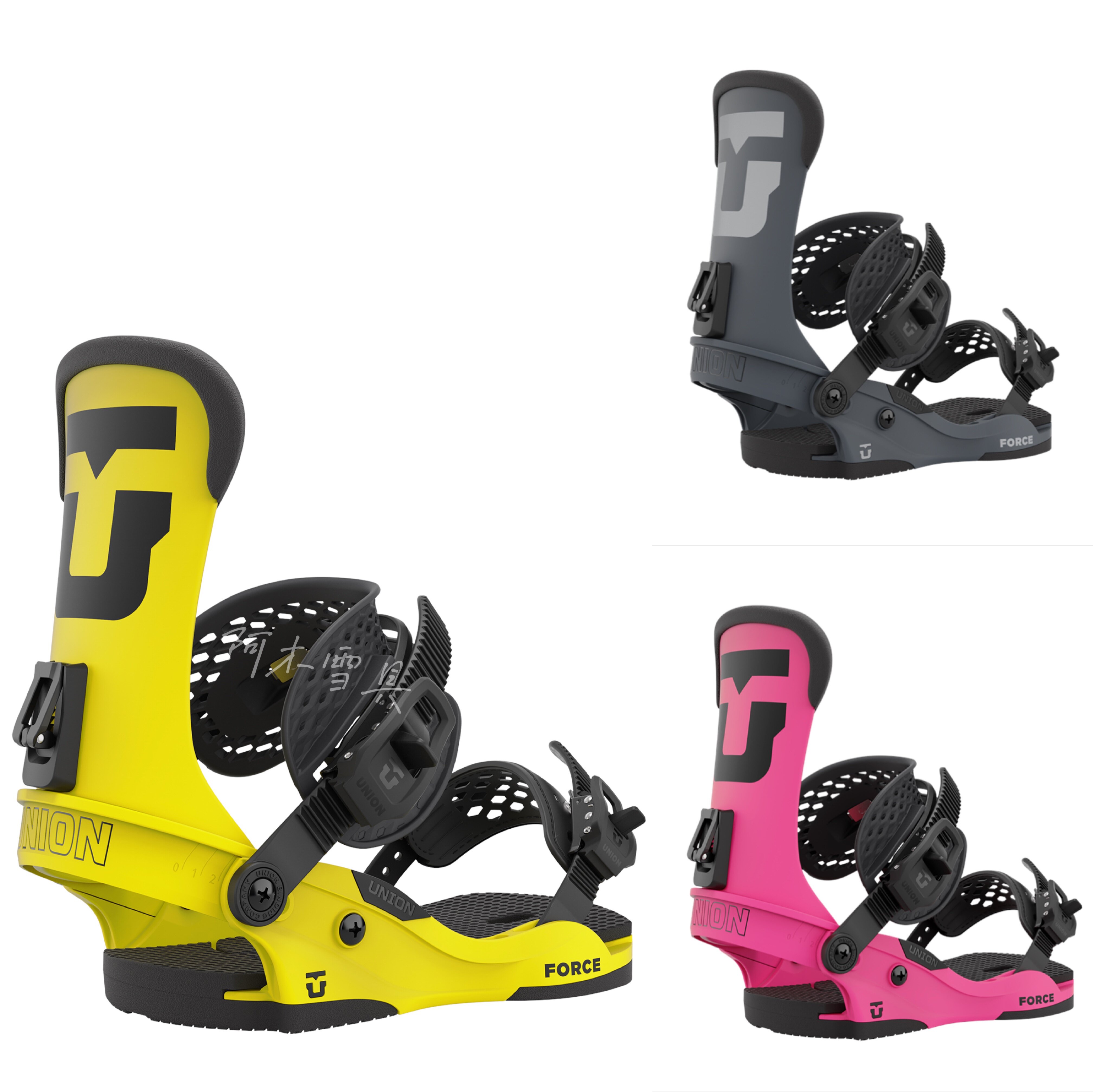 固定器union男款全能滑行公园force单板滑雪板w23固定器