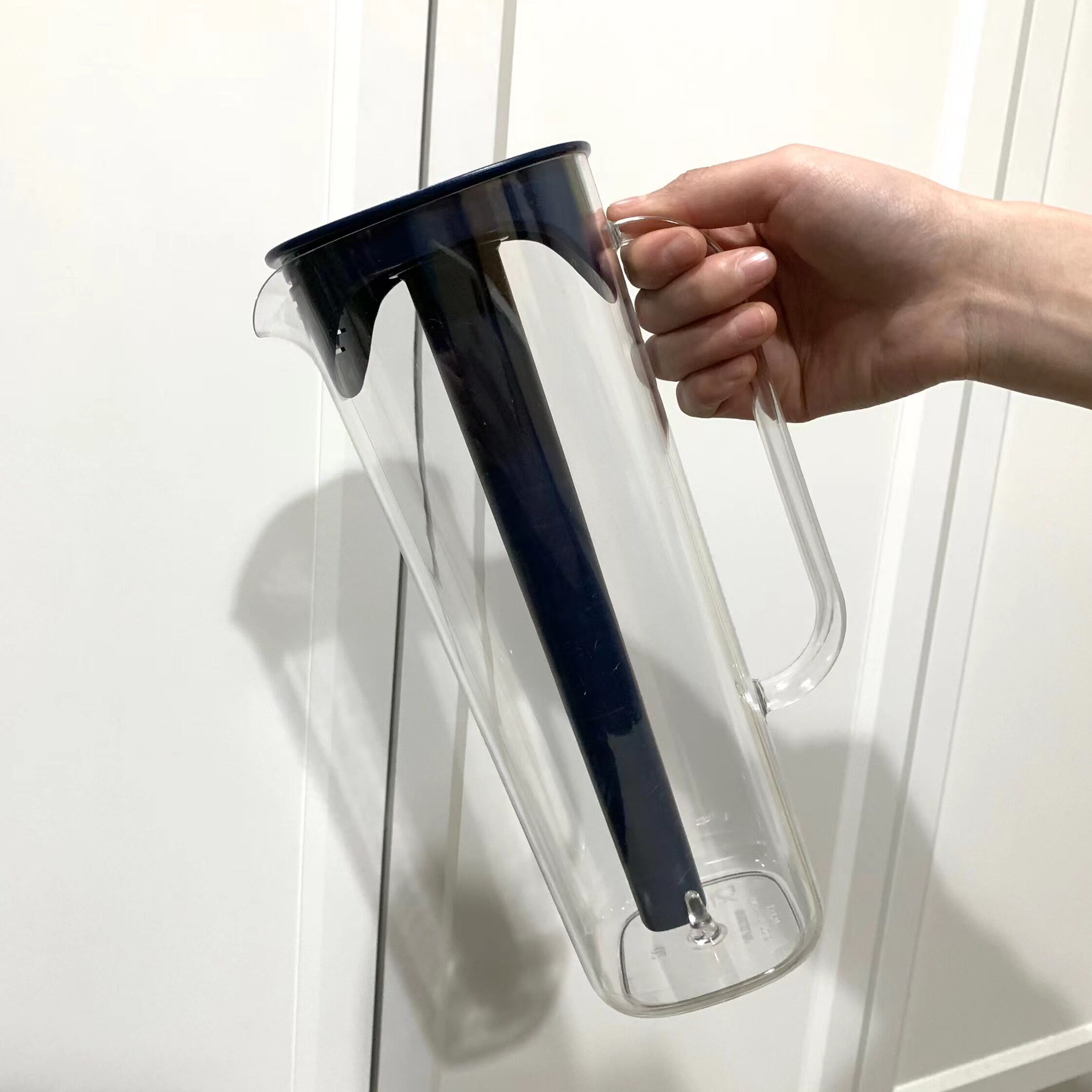 宜家国内代购默帕附盖罐17公升冷水凉水水壶内置冷水壶