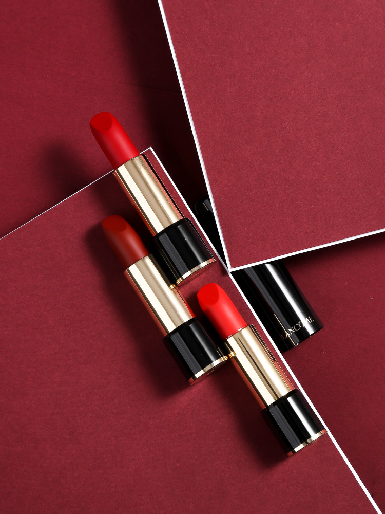 兰蔻2020新款七夕限定皮革丝绒限量口红唇膏唇膏