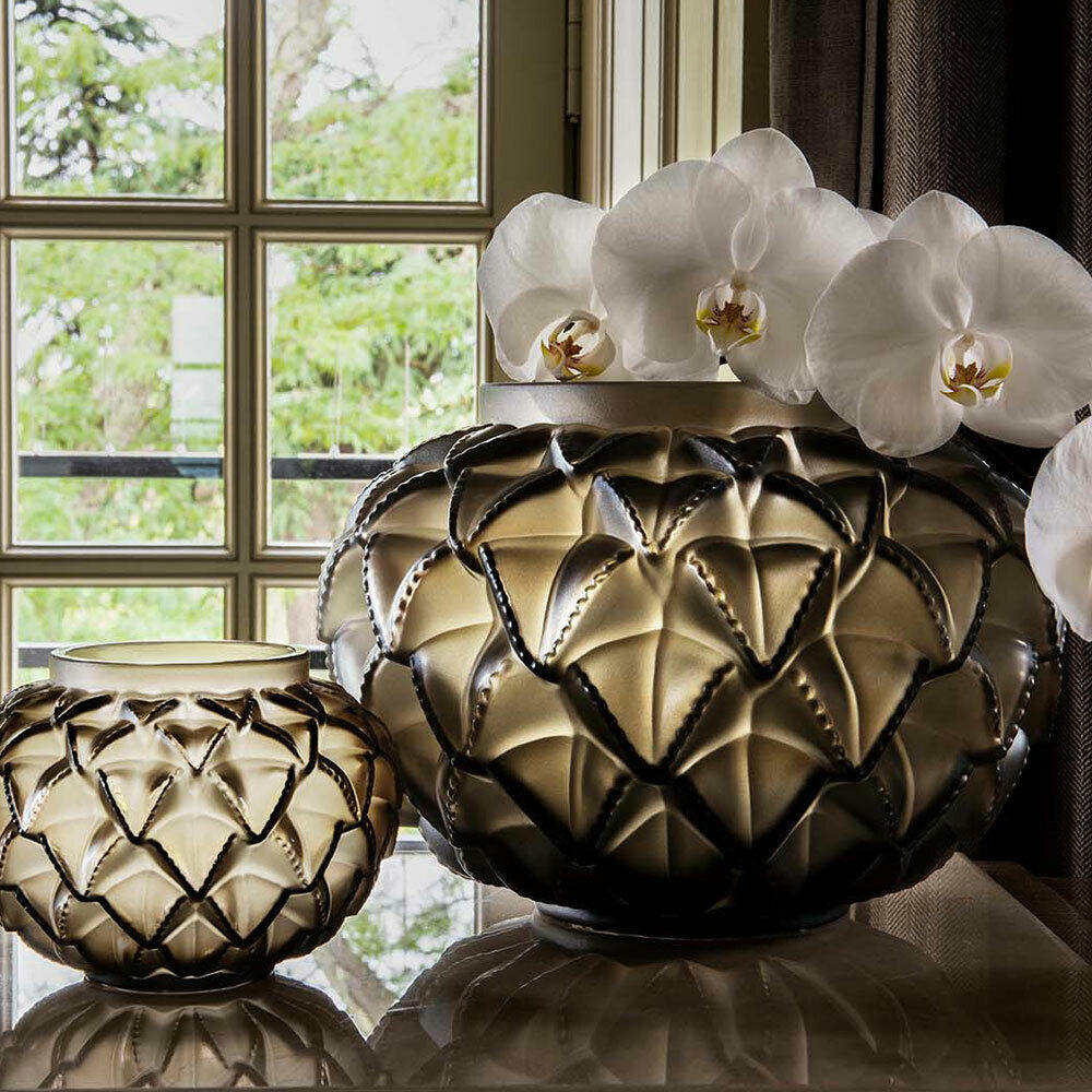 代购lalique莱俪郎格多克花瓶小众设计家居装饰水晶花瓶