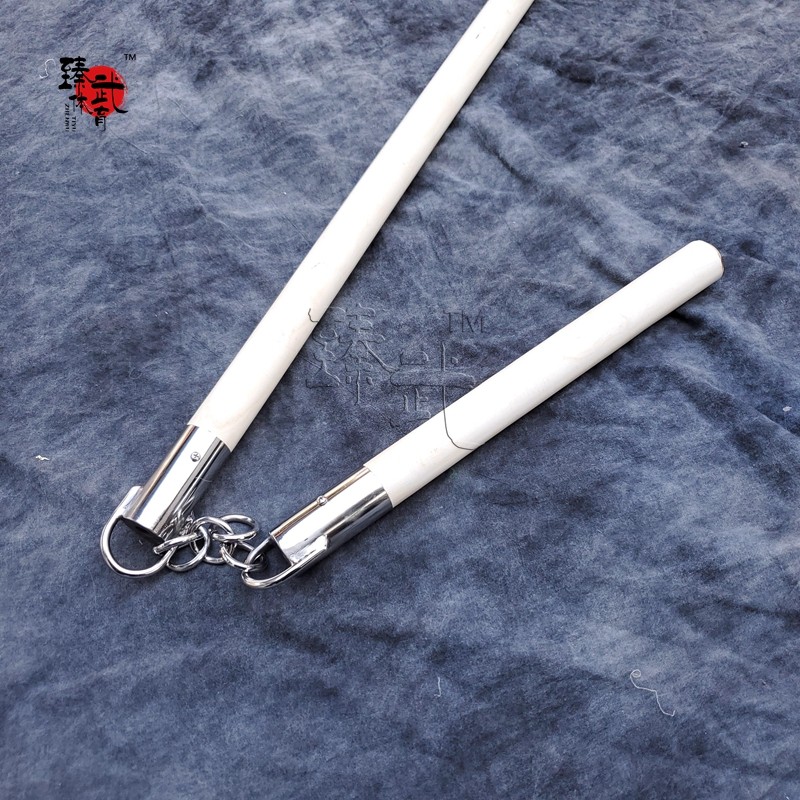 白蜡杆梢子棍槐木大连枷棍双手木棍长棍大盘龙棍表演长棍武术器械