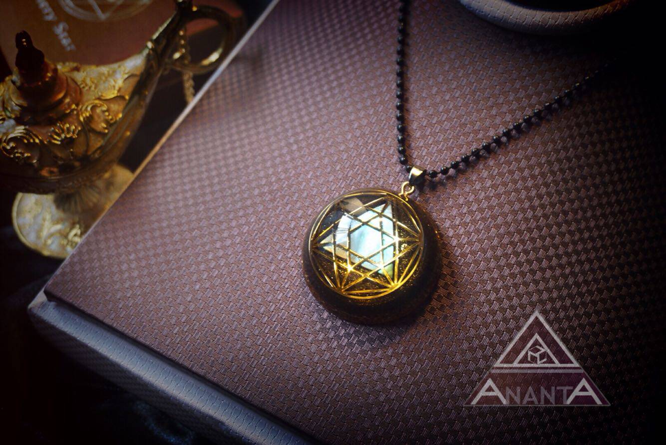 能量奥根吊坠项链orgone转化生命数字定制健康项坠