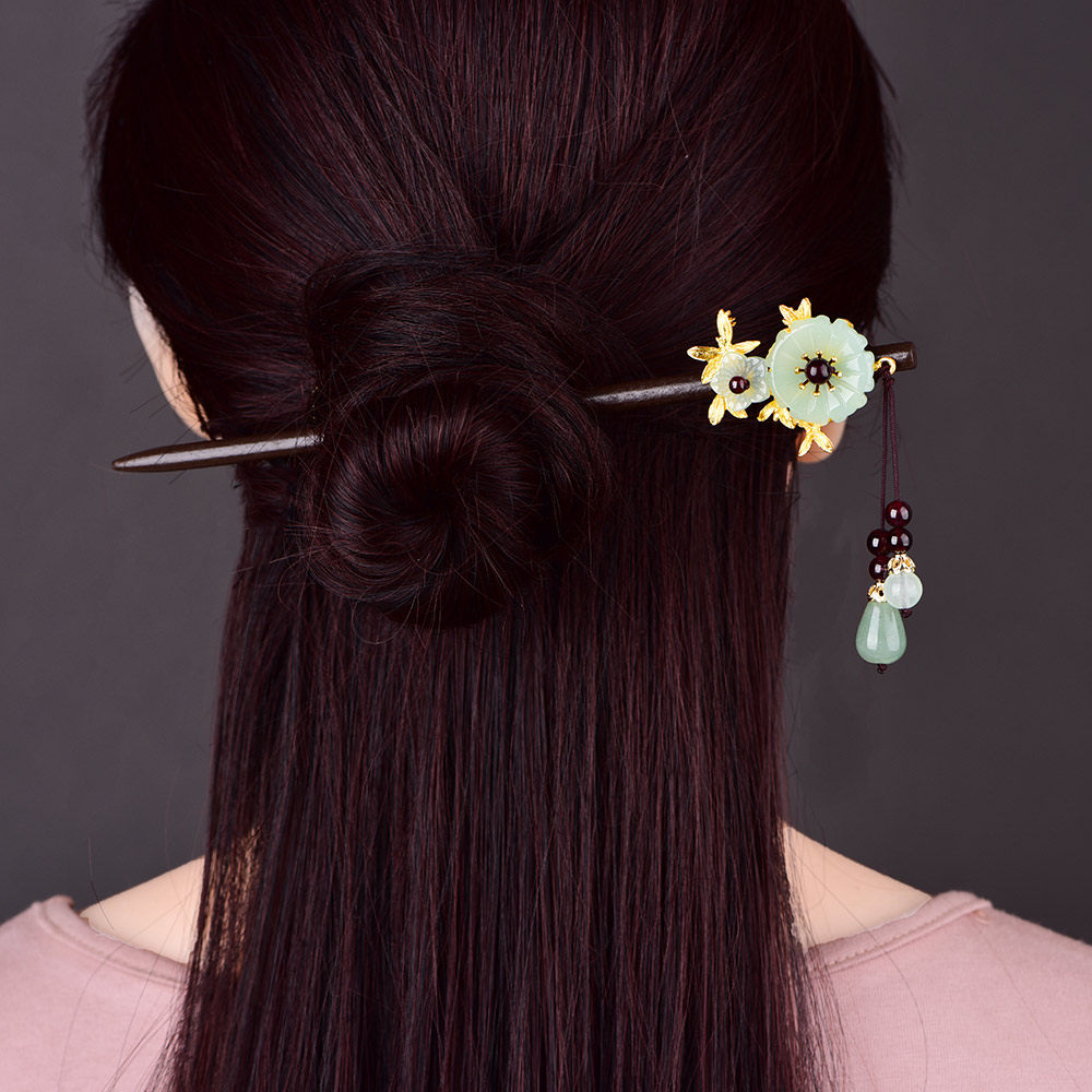 复古古风发簪古装古代头饰汉服盘发发钗簪古典发饰