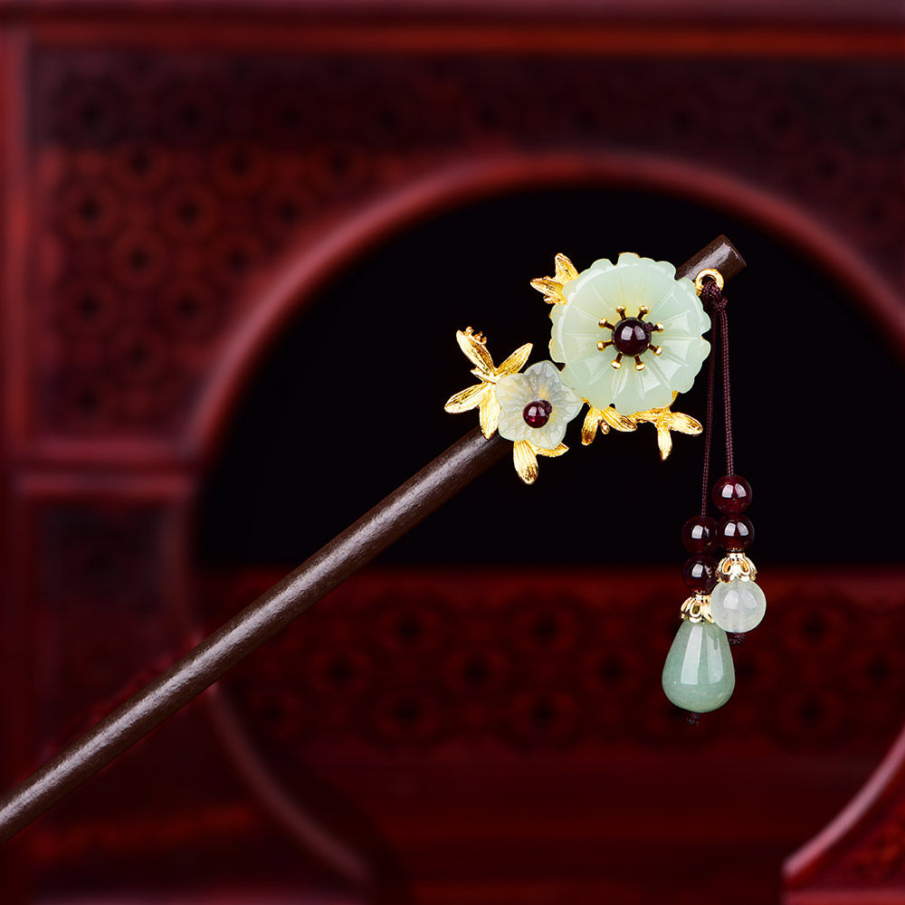 复古古风发簪古装古代头饰汉服盘发发钗簪古典发饰