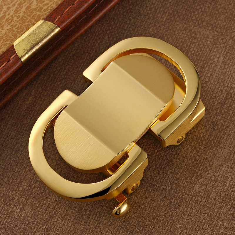 扣头纯铜皮带皮带扣新款高档自动腰带头皮带头皮带扣