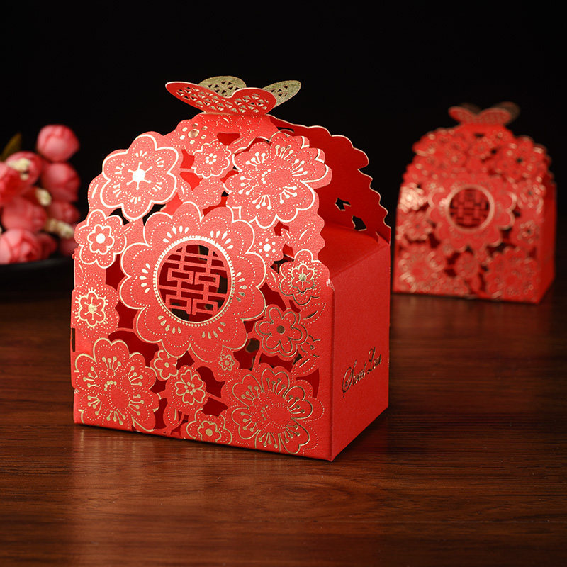 喜糖2020结婚礼盒盒装抖音盒子婚礼婚庆用品糖盒