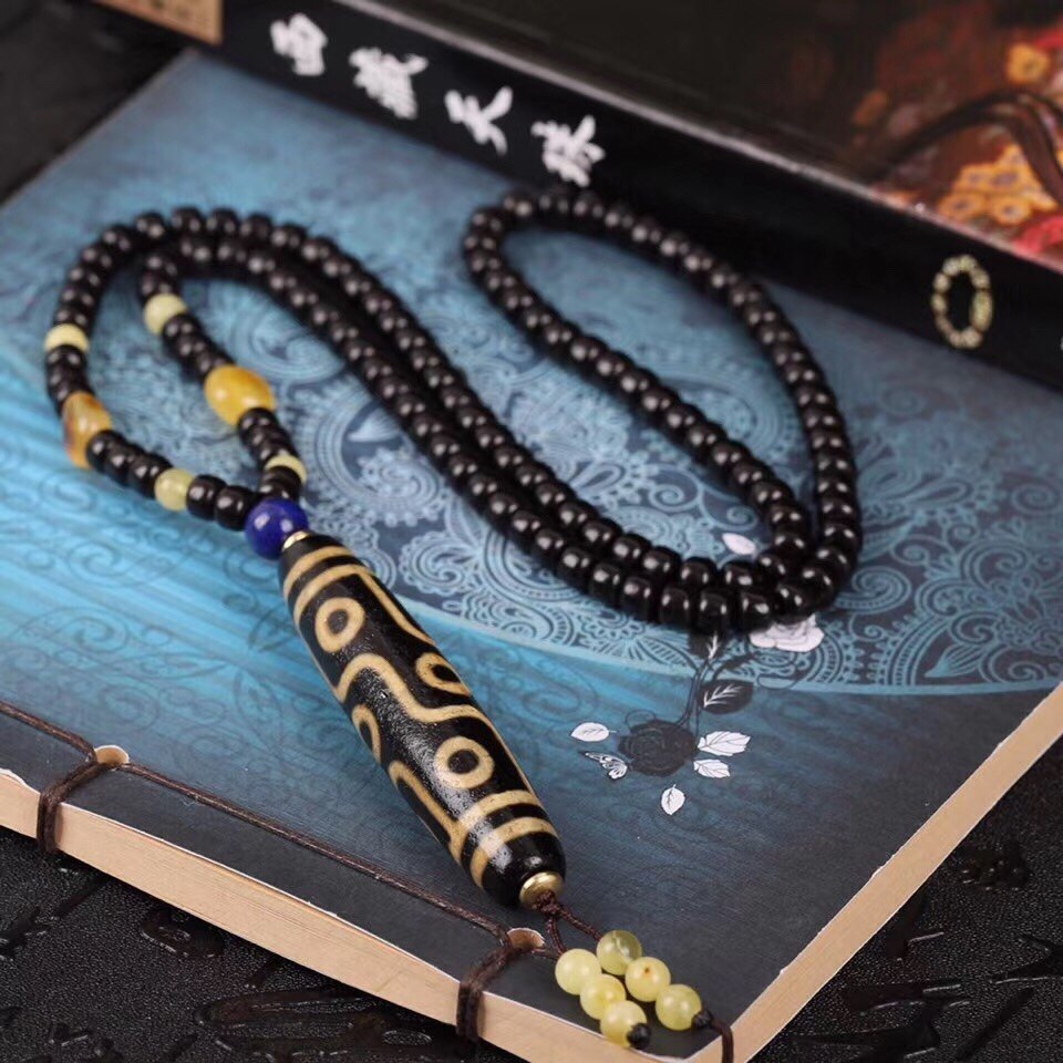 正宗项链吊坠九十八九女款男女九眼天珠西藏项链