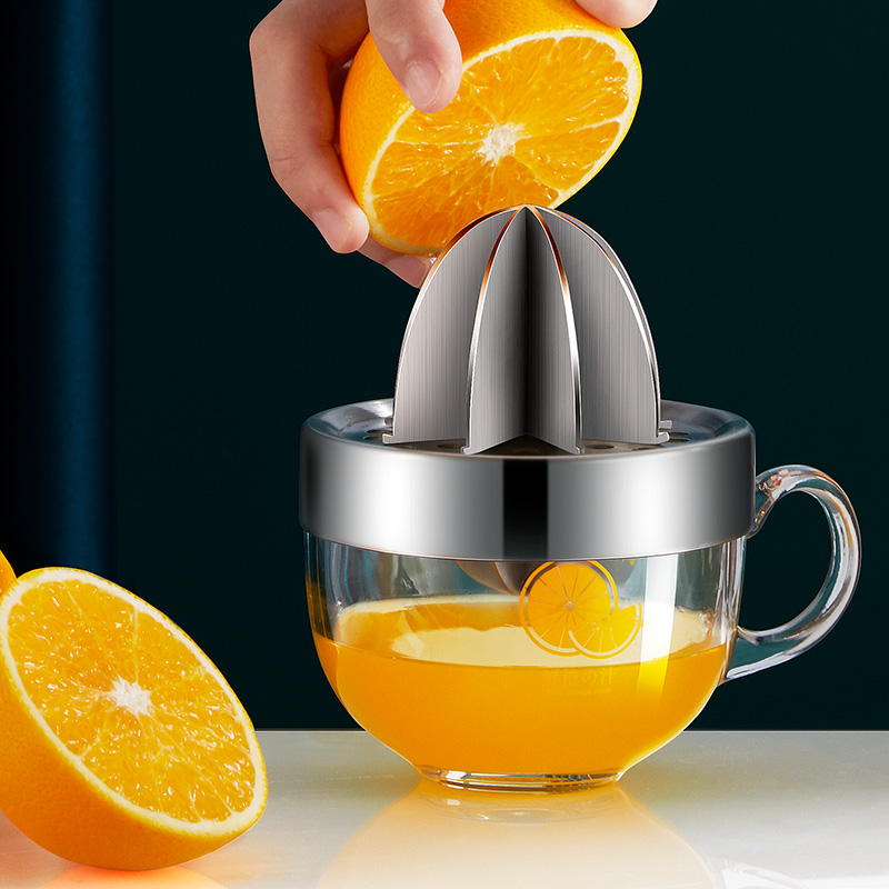 手动榨汁机石榴压榨器家用小型橙子橙汁柠檬手压手动榨汁器