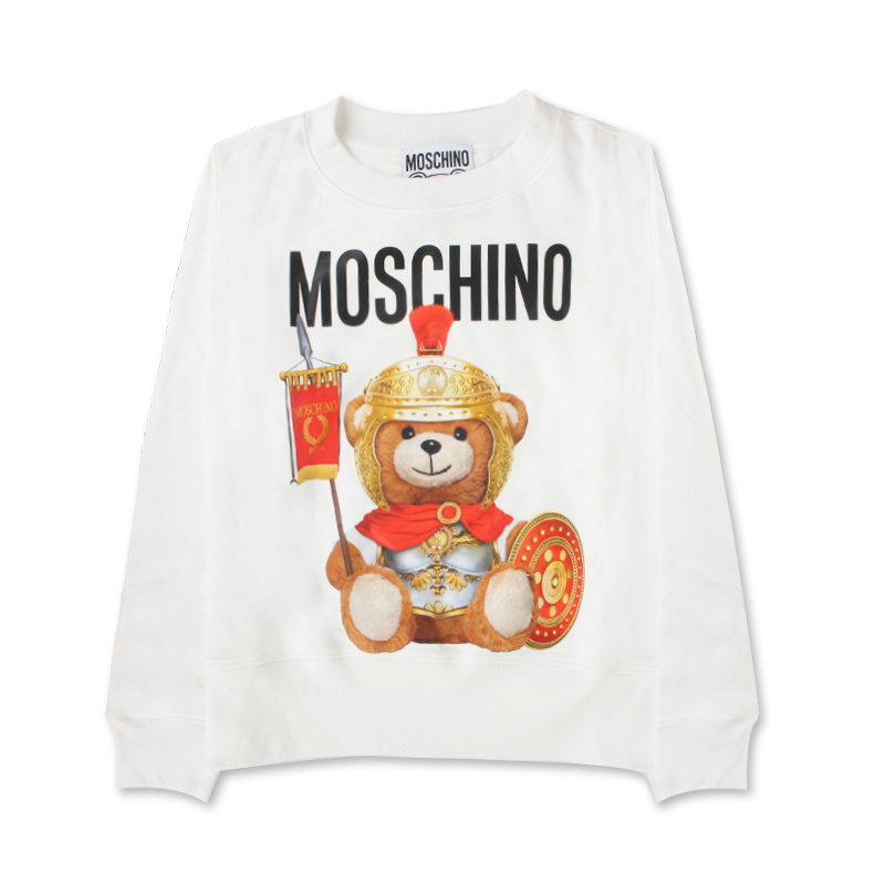 moschino莫斯奇诺女士罗马熊圆领卫衣ev17025527