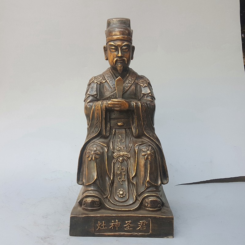 摆件王爷神像家用纯铜摆放礼品品包热销厨房摆件