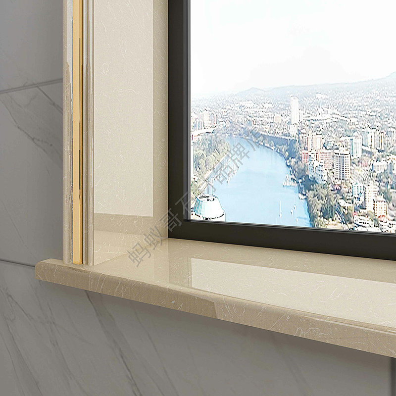 人造门框线条面板窗台飘窗大理石门套石材石阳台腰线