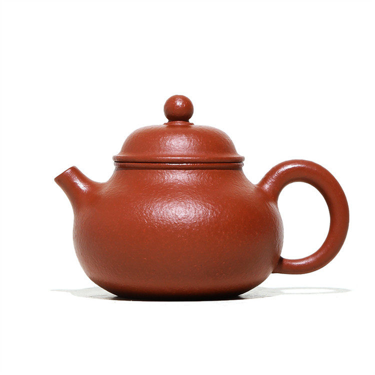 130cc宜兴宜兴紫砂紫砂壶原矿鱼籽鱼子朱泥小品容天壶茶壶