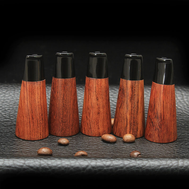 雪茄木香花梨木雪金属滤芯过滤嘴3050环实木雪茄烟烟嘴