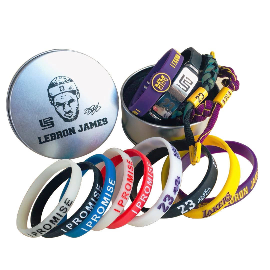 手环23号勒布朗詹姆斯promise限量ipromise篮球编织篮球球迷用品