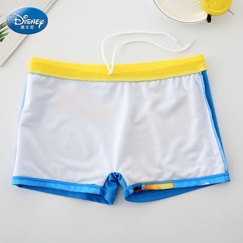 迪士尼儿童泳裤男童分体卡通游泳衣中大童宝宝游泳裤男孩泳装