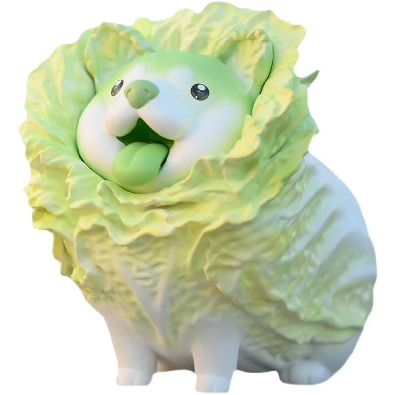 正版朵朵dodowo蔬菜精灵盲盒手办菜狗白萝狐大蒜潮玩盲盒