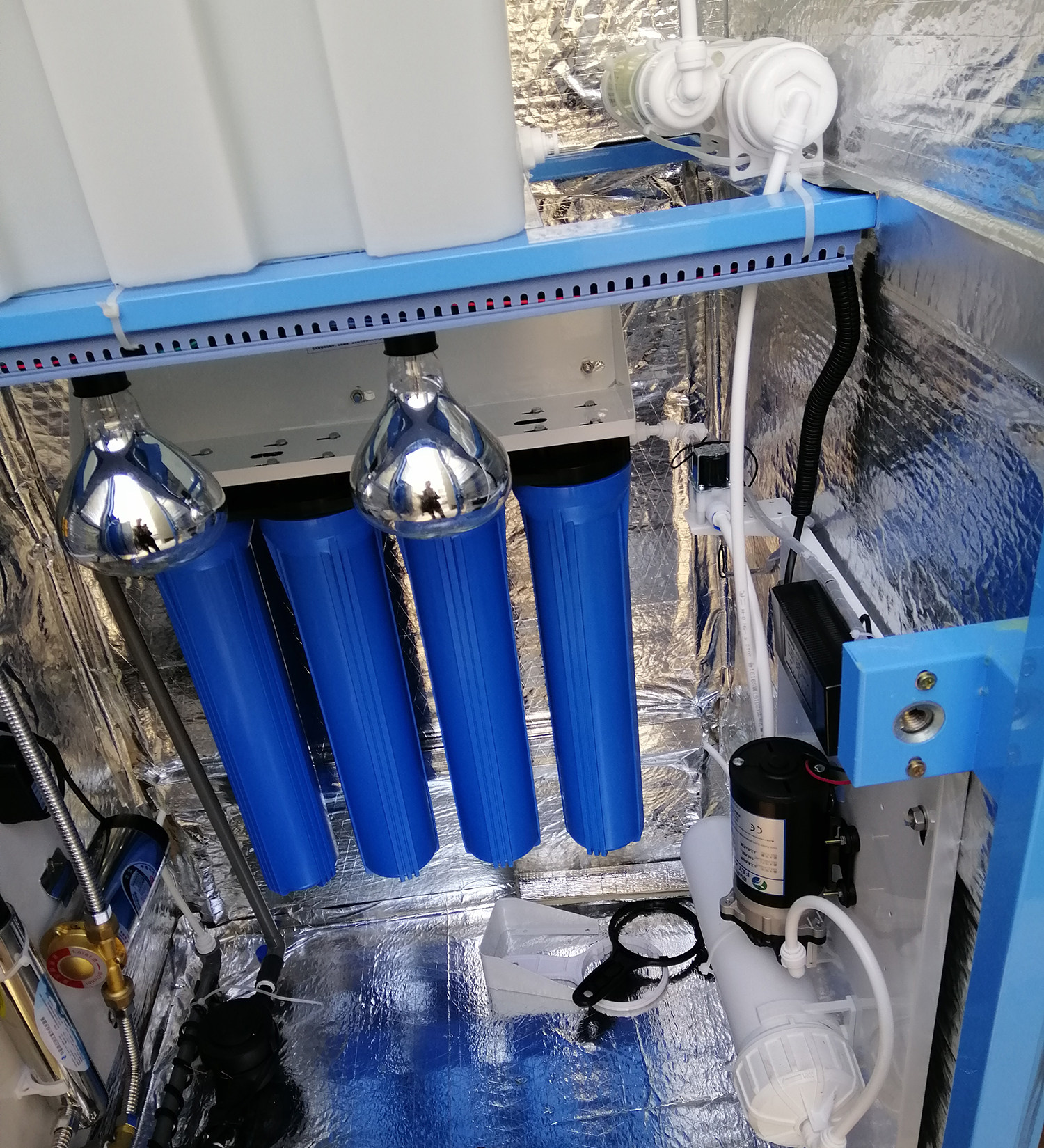 售水机前置20寸4级滤芯同款松浦社区自动商用净水